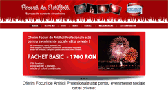 Desktop Screenshot of focuri-de-artificii.ro