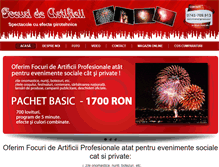 Tablet Screenshot of focuri-de-artificii.ro